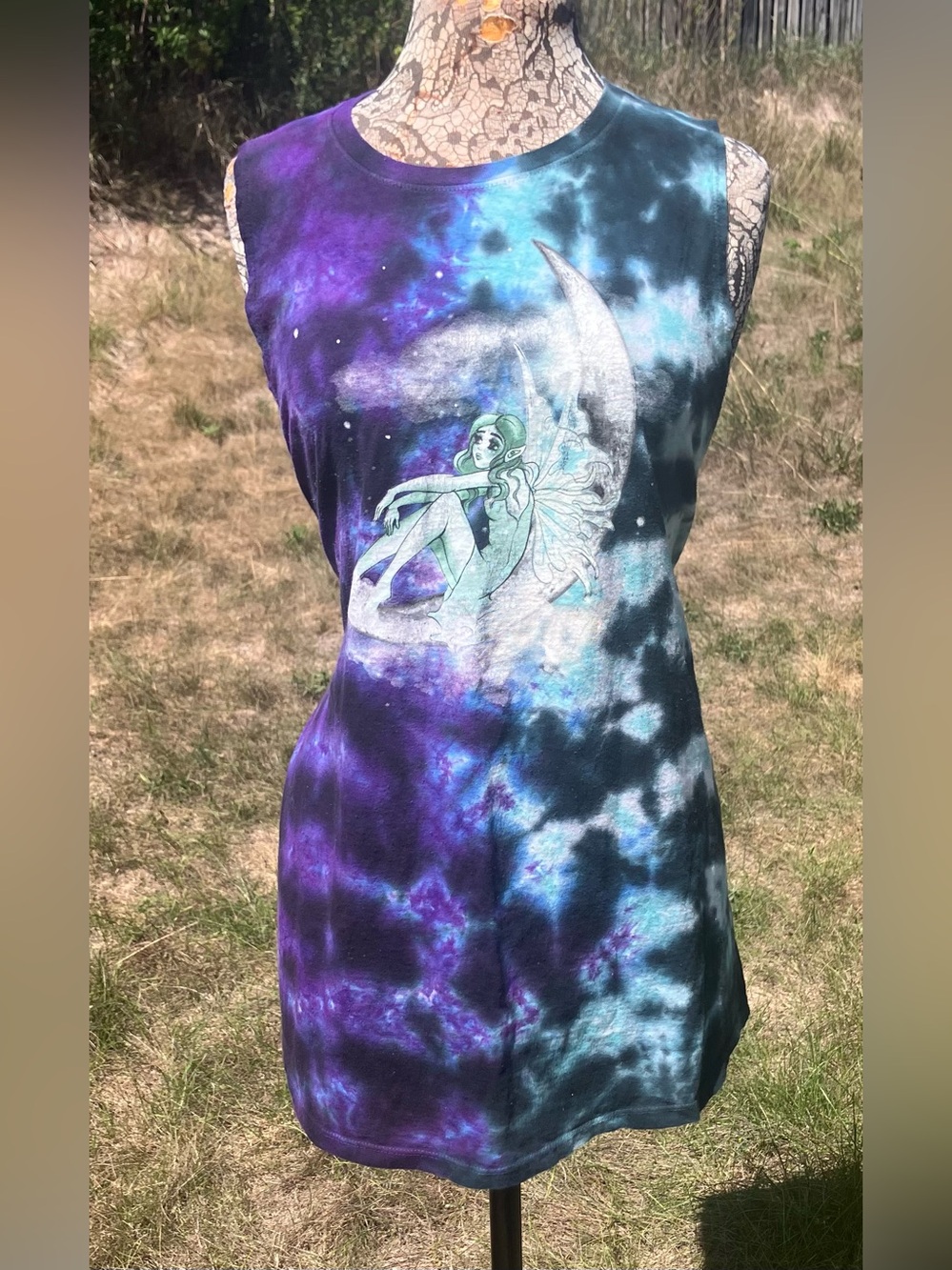 Tie-Dye Fairy Moon Tank Top